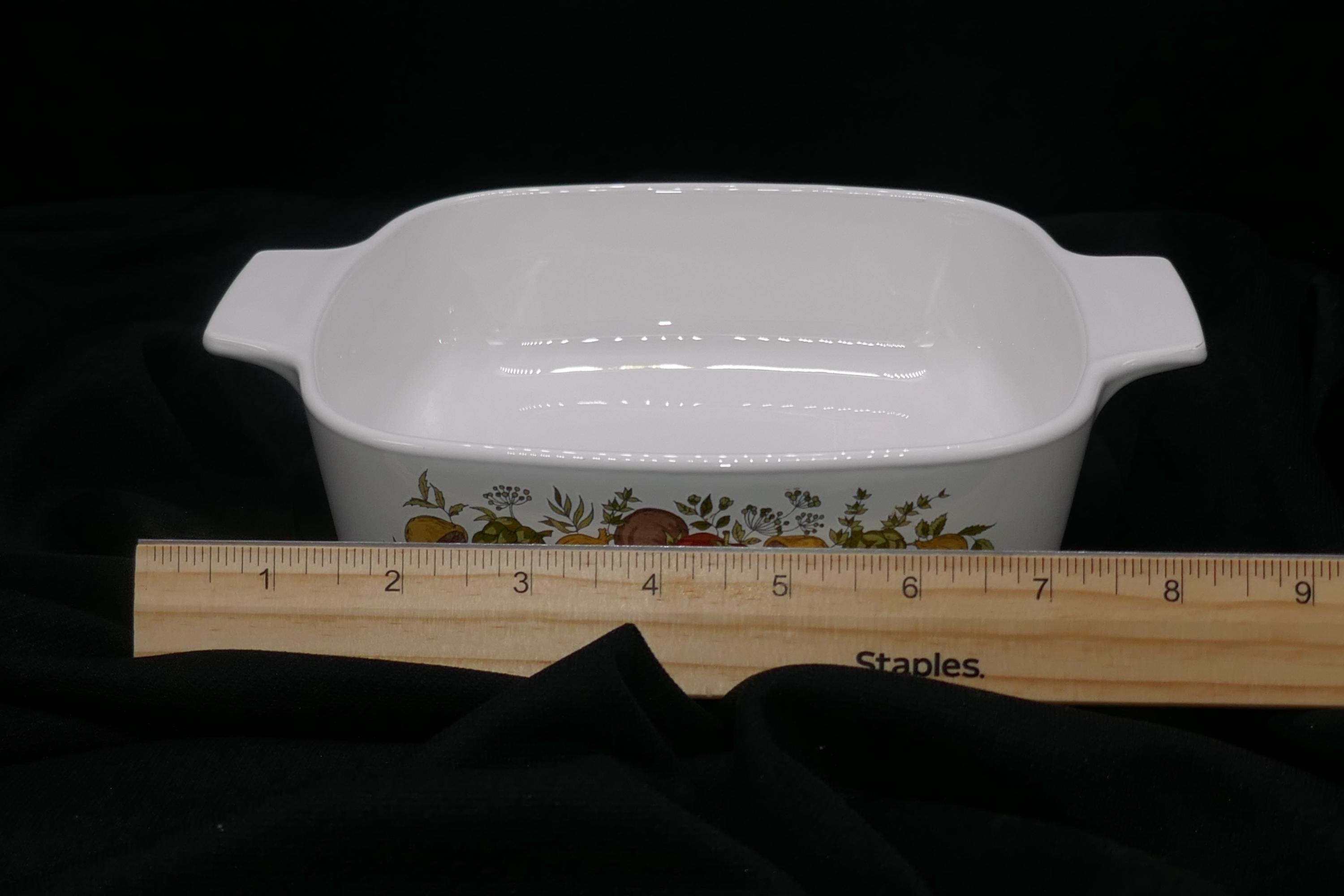 Vintage Cornucopia Corning Ware - Various Sizes, Classic Bakeware