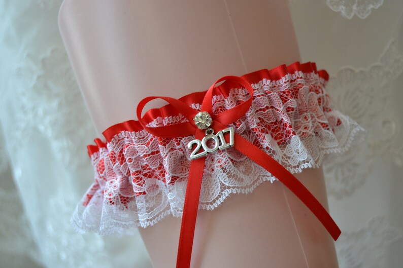 Red Prom Garters Prom Garter Custom Made Prom Garter Red Etsy
