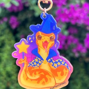Spooky Snake Halloween Keychains
