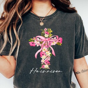 Easter He is Risen T Shirt, Easter Shirt, Jesus Shirt, Shirts for Easter, Easter Gift, Jesus Easter Shirt, He is Risen Shirt
