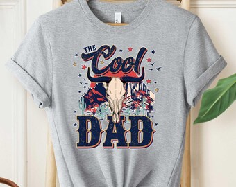 Camiseta "El Papá Genial", camiseta "El Papá del Oeste", camiseta retro "El Papá Genial", regalo del Día del Padre, sudadera "La Vida de Papá", regalo del Día del Padre con cuello redondo