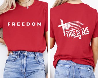 This is The Turning Point USA Christian Cross Shirt, Patriotic Shirt for Remembrance, Memorial Gift, Conservative Apparel, Charlie Tshirt