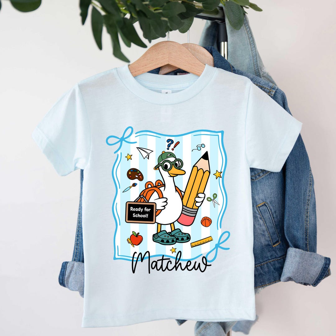 Personalized Back to School Youth Tshirt,custom Back to School Silly ...