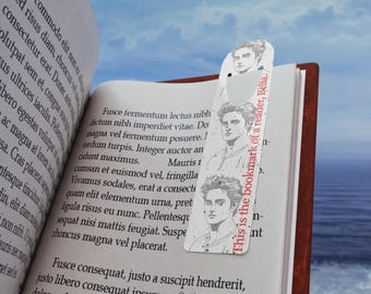 Literary Quote Bookmark: Lightweight Aluminum Reading Accessory