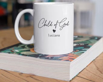 Taza "Niño de Dios": Regalo cristiano inspirador