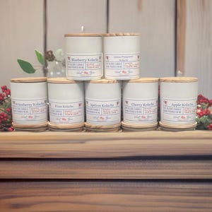 Czech Kolache Candles 8oz