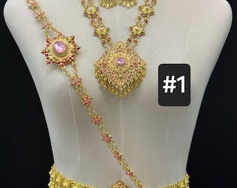 Traditional Thai Jewelry Set | Khmer Wedding Accessory