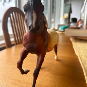 Breyer Appaloosa with foal