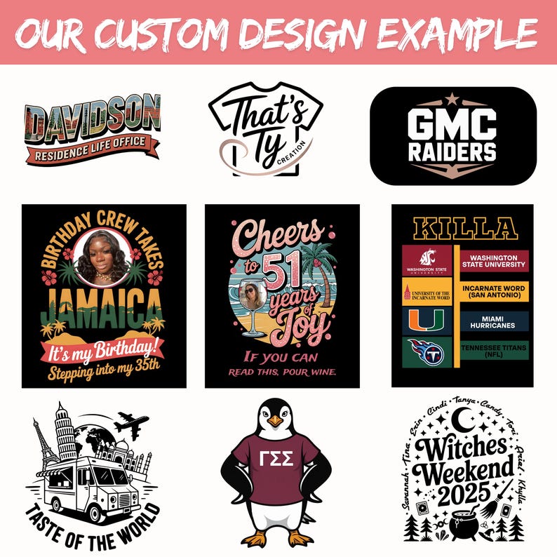 Custom T-shirt Design: Custom Your Own Idea | Personalized T-shirt ...