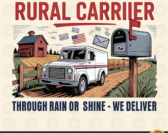 Rural Carrier Postal Worker Shirt Png USPS Mail Carrier Shirts Postal Worker Gifts Postal Life Shirt Mail Carrier Post Office T-shirt Dtf