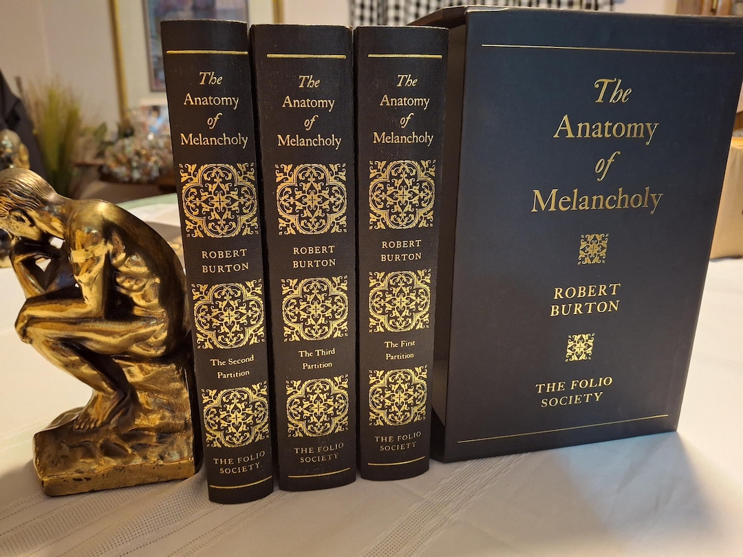 Robert Burton the Anatomy of Melancholy Folio Society 2005 - Etsy