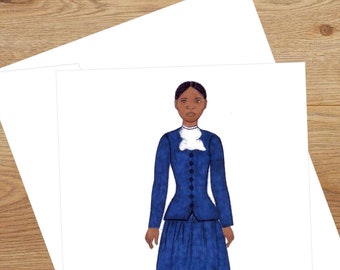 Harriet Tubman Blank Greeting Cards (Six)