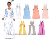 Dido Elizabeth Belle Paper Doll Kit Illustration Women's History Educational Art Paper Figure African British Painting Zong Ship Nobility