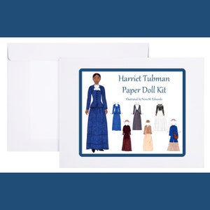 Harriet Tubman Paper Doll Kit image 3