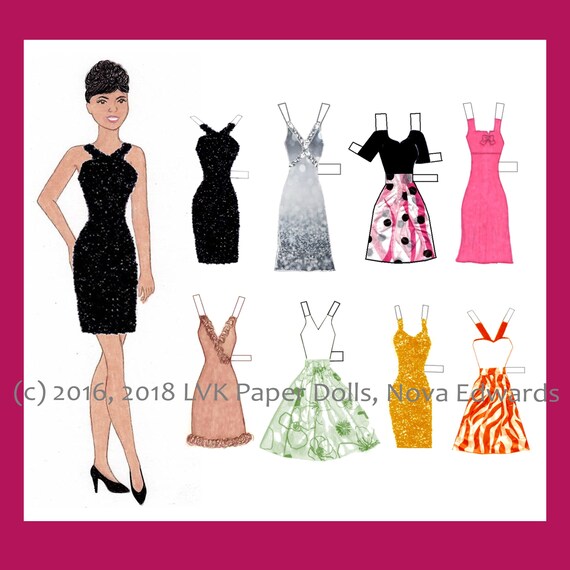 fashion paper dolls