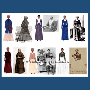 Harriet Tubman Paper Doll Kit image 2