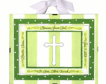 Christening Gift  or Baptism Gift - Personalized