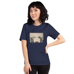 Vintage Monkey T-Shirt, Quirky Monkeys Eating Graphic Tee, Retro Animal Photography Shirt, Unique Gift Idea, Strange and Unusual T-shirt