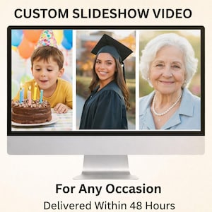Slideshow for Any Occasion Custom Order
