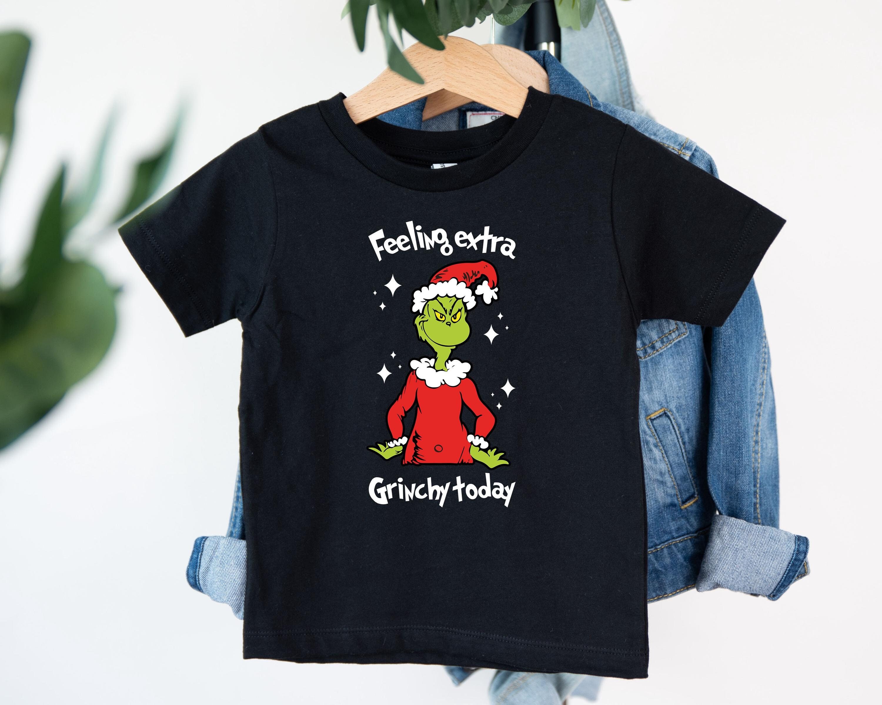 Feeling Extra Grinchy Kids Top Feeling Extra Grinchy Kids Top