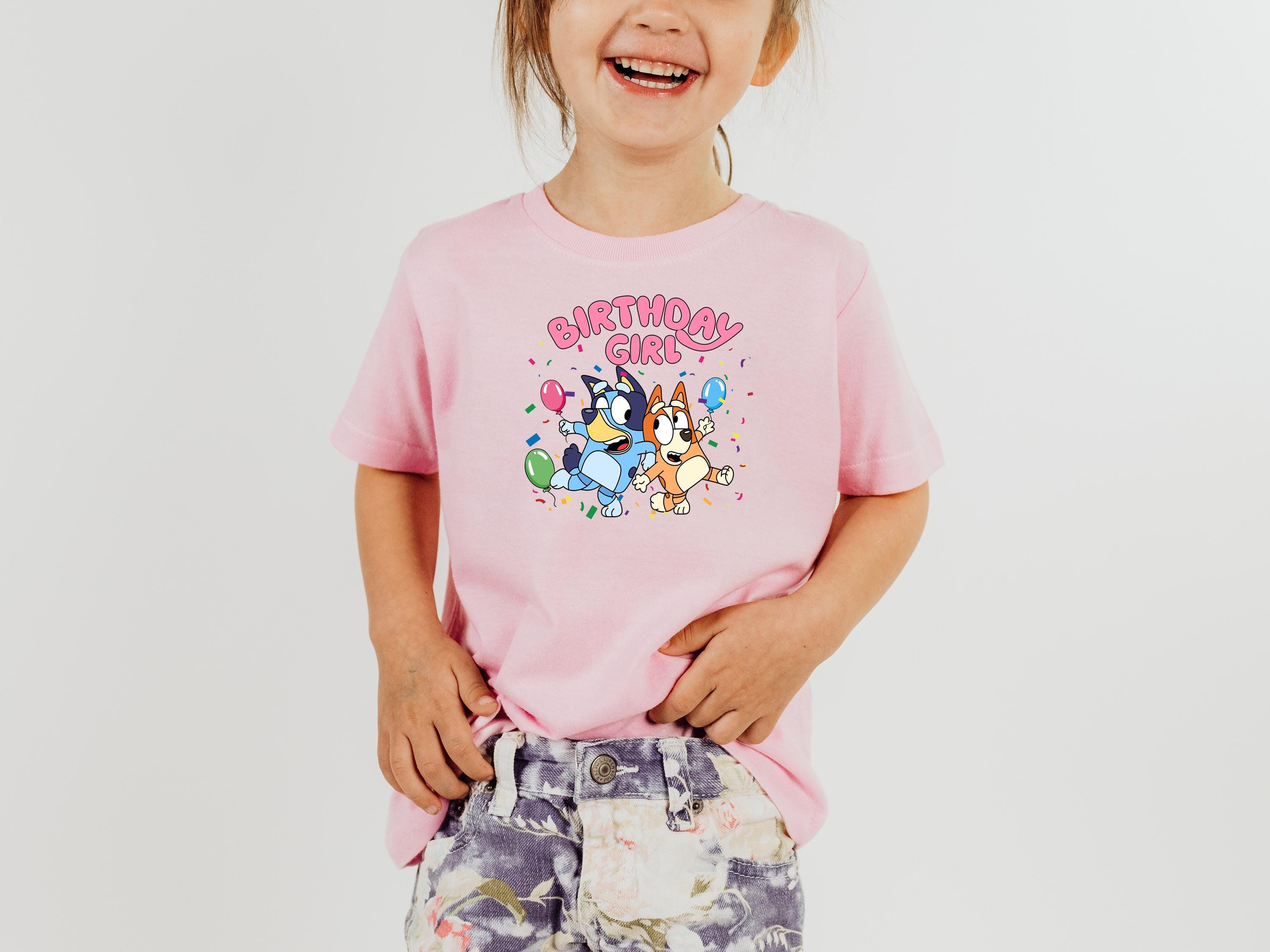 Bluey & Bingo Birthday Tee