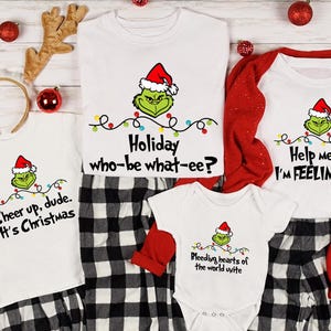 Grinch Christmas Shirt, Grinch Saying Tee, Grinch Quote Tee, Family Grinch Tee, Grinch Tank Top, Funny Grinch Shirt, Grinch Vneck T-Shirt