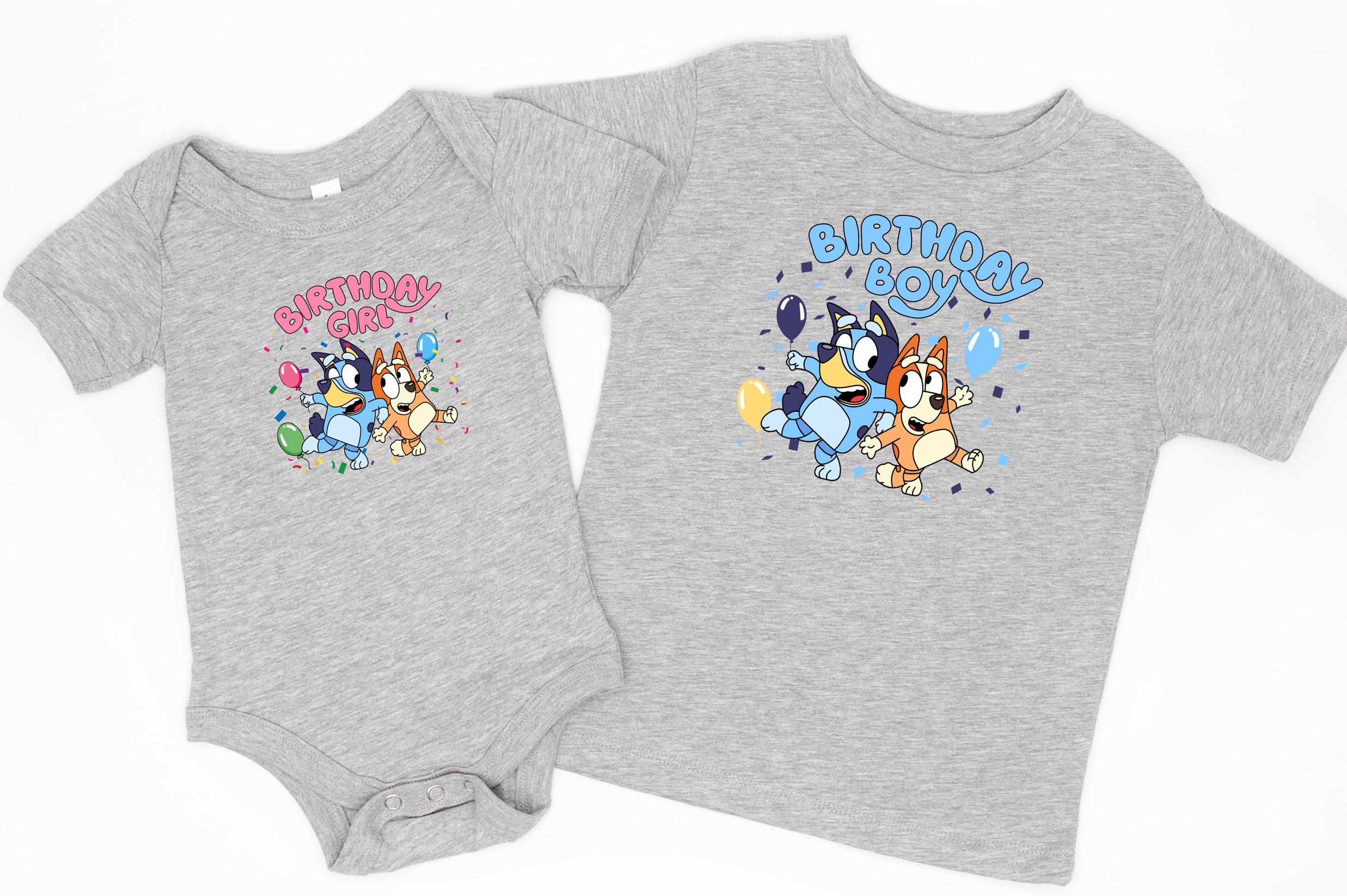 Bluey & Bingo Birthday Tee