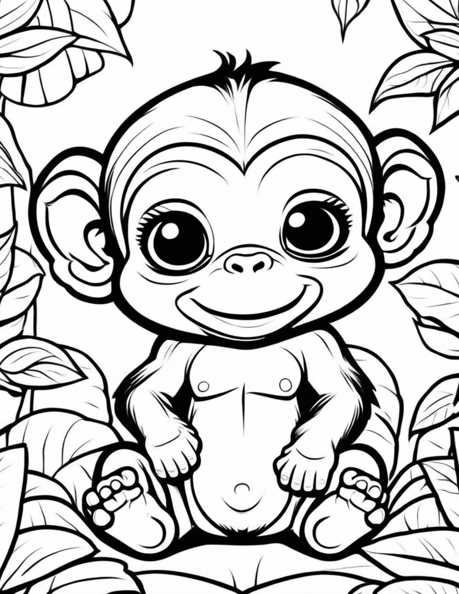 Baby Animal Coloring Pages | Printable Designs for Kids & Adults (PDF ...