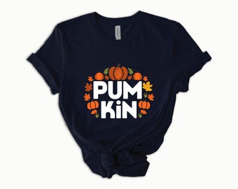 Pumpkin Shirt - Cute Fall Pumpkin Tee - Autumn Harvest Outfit - Cozy Thanksgiving Pumpkin Shirt