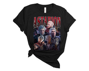 Astarion Shirt, Astarion Baldur's Gate 3 Limited Edition Vintage unisex T-Shirt – Perfect Gift for Women & Men