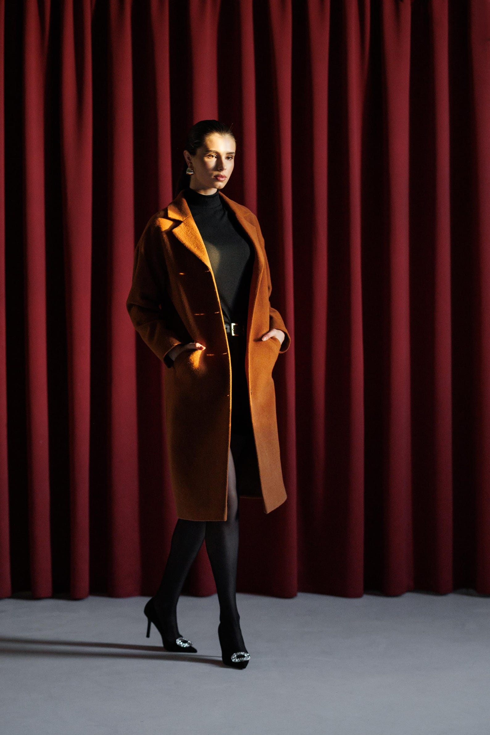 Factor Classic Wool Blend Overcoat main image 0