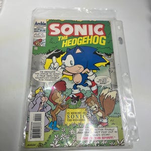 Sonic the Hedgehog Comic No. 20 (March 1995) - Archie Adventure Series, Rare 90s Collectible