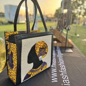 Ankara Tote Bag - Etsy