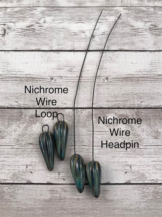 Love My Art Jewelry: Nichrome Wire In Ceramic Beads