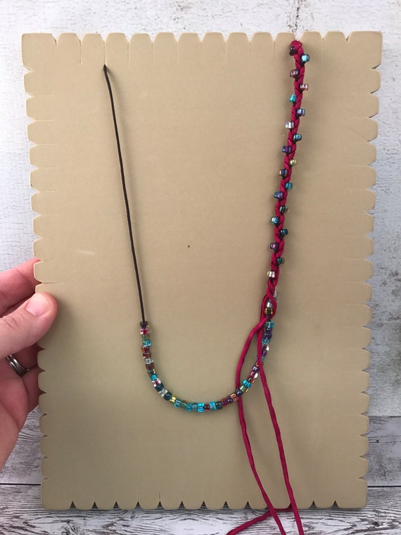 Friendship Bracelet Braiding Board