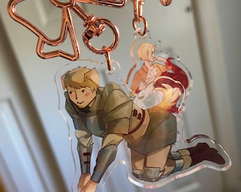 DUNGEON MESHI - Acrylic Charms (Laios, Falin)