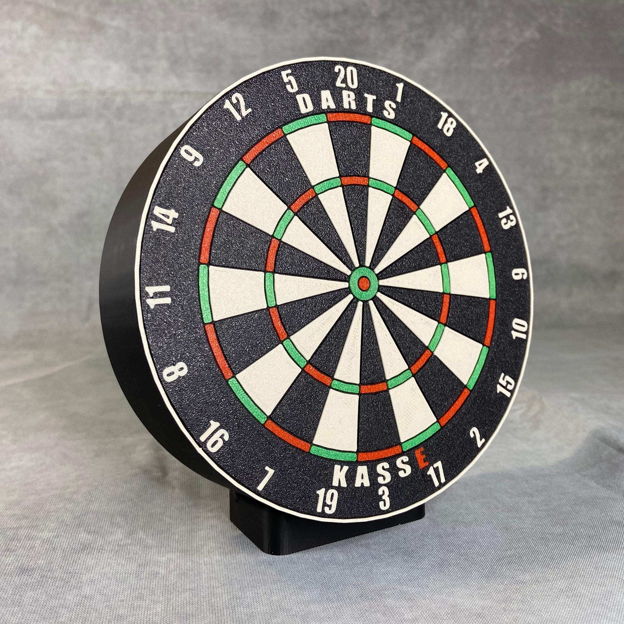 Set 4 Sottobicchieri Con Freccette Per Gioco Del Pub - Regalo Per Papà, Fratello, Amico - 9,5x9,5 Cm