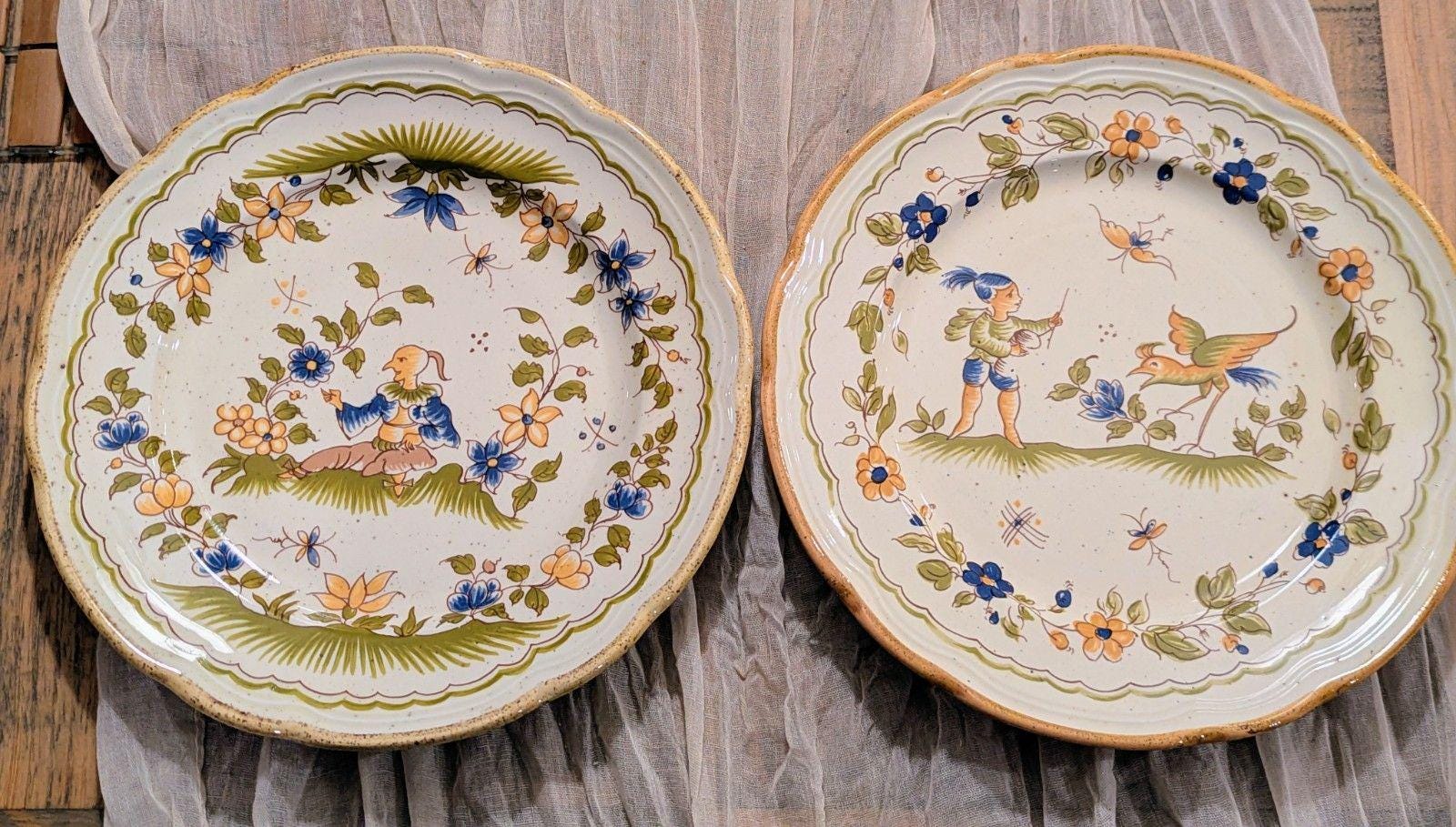 Moustiers Plates - Etsy