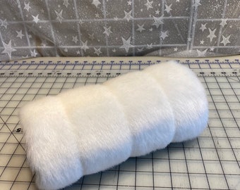 Child size White Mink Faux Fur Hand MUFF, Women's Hand Muff, Faux Fur Muff,  Handmuff, White Fur Muff