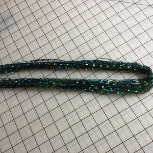 FIBER NECKLACES, Ladder Ribbon Necklace, Emerald Green Fiber Necklace, Jewel Tone Fiber Necklace image 5