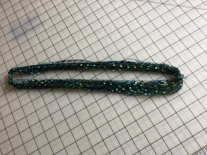 FIBER NECKLACES, Ladder Ribbon Necklace, Emerald Green Fiber Necklace, Jewel Tone Fiber Necklace image 5