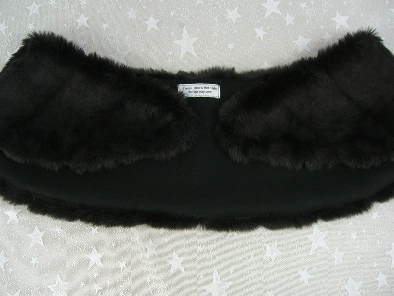 faux mink shawl
