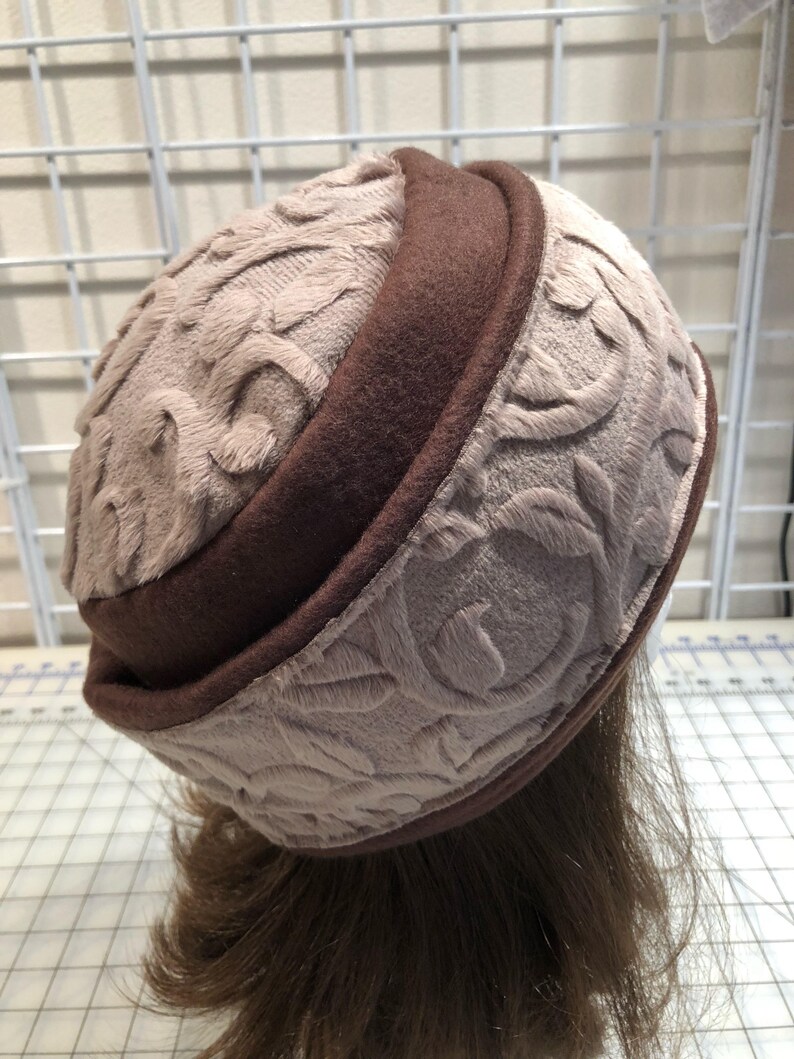 Adult Minky Fleece PILLBOX Hat Women's Winter Fleece Hat Etsy