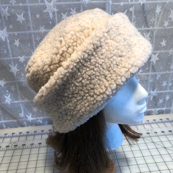 Adult Berber Camel PILLBOX Hat, Camel Berber hat, Women's Winter Hat, Men's winter Hat, many color options