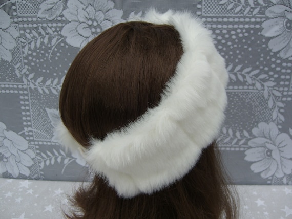 fur ear warmer headband
