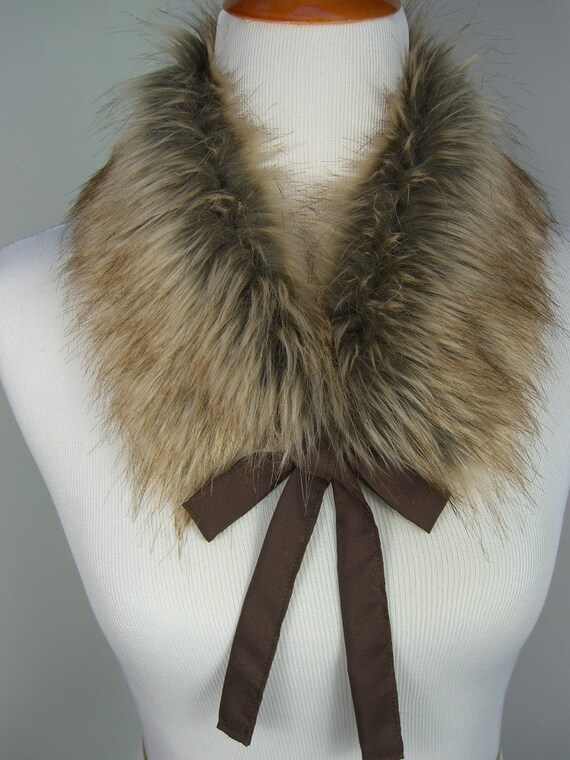 faux fox collar