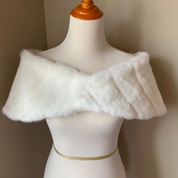 Faux Fur Wrap - Etsy