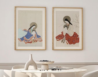 聖母子像　宗教絵画　 木製版画 立体フレーム付き 大公の聖母』 ラファエロ 10号 立体複製名画 額装付 ルネサンス