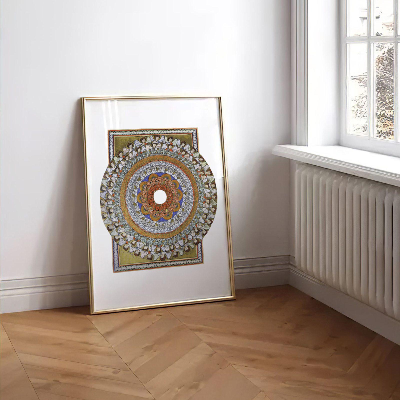 Hildegard Von Bingen Scivias I.6 Choir of Angels Print | Antique