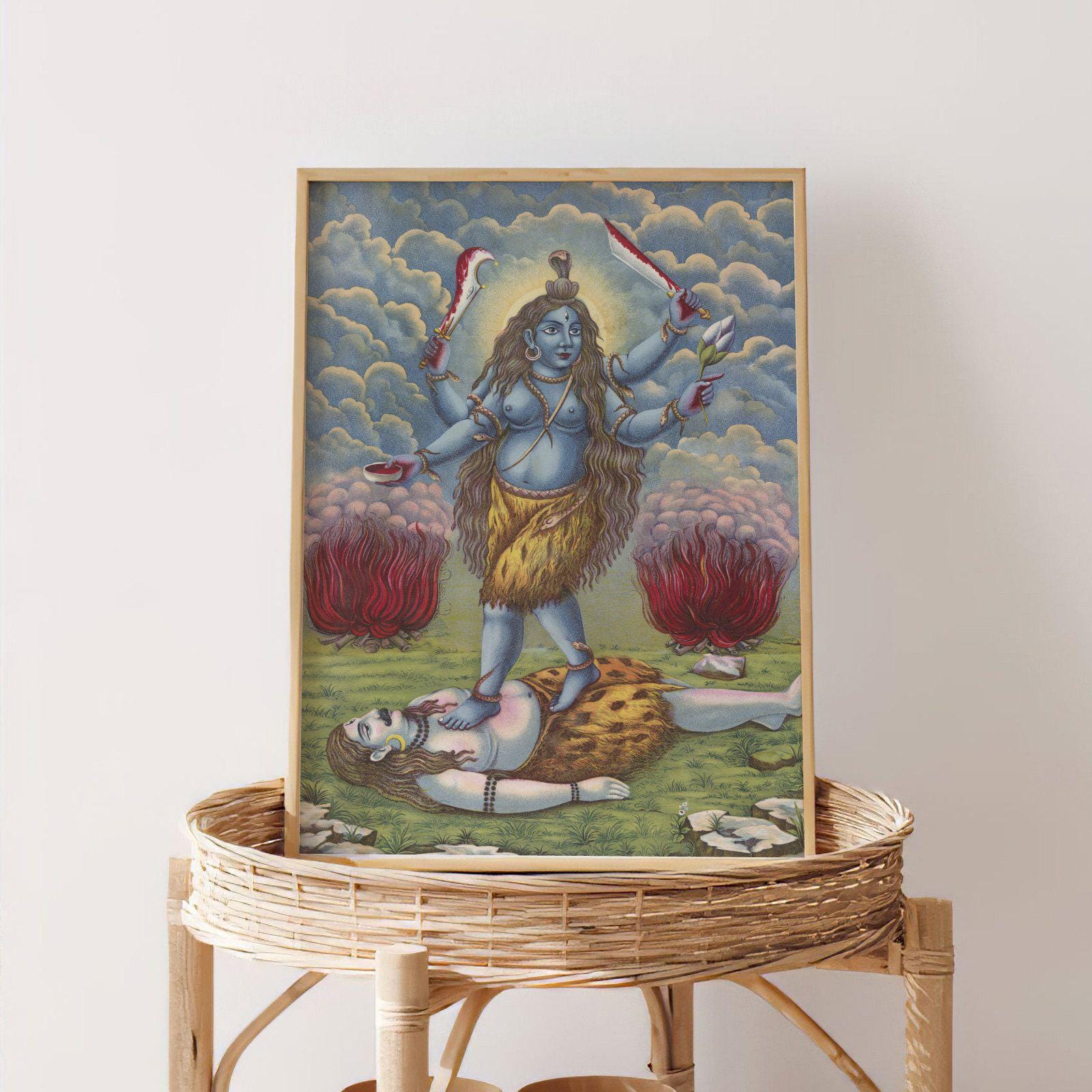 Chore Bagan Art Studio 女神タラ |インドのシヴァ神絵画